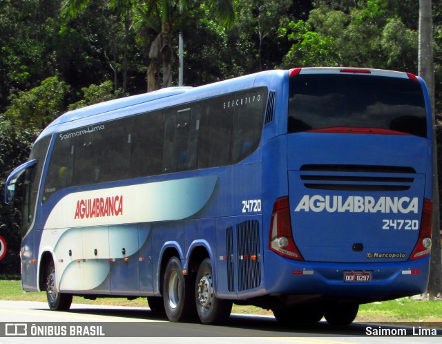 Viação Águia Branca 24720 na cidade de Viana, Espírito Santo, Brasil, por Saimom  Lima. ID da foto: 6012716.