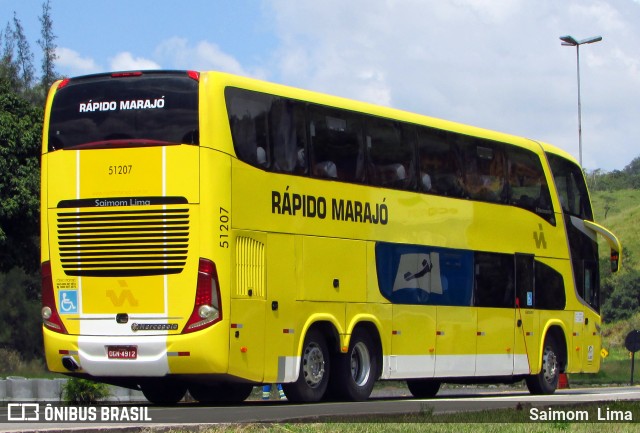 Rápido Marajó 51207 na cidade de Viana, Espírito Santo, Brasil, por Saimom  Lima. Número da foto: #6012715.
