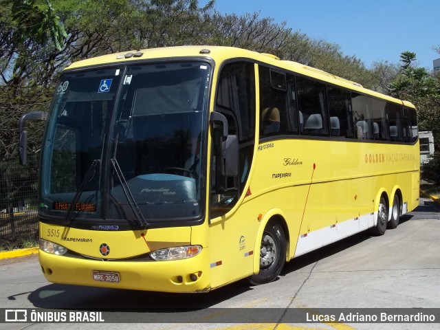 Viação Itapemirim 5515 na cidade de São Paulo, São Paulo, Brasil, por Lucas Adriano Bernardino. ID da foto: 6012850.