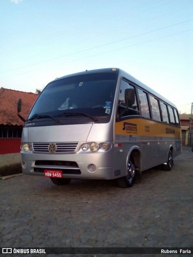 Sudeste Transporte e Turismo 5455 na cidade de Conselheiro Lafaiete, Minas Gerais, Brasil, por Rubens  Faria. Número da foto: #6011823.