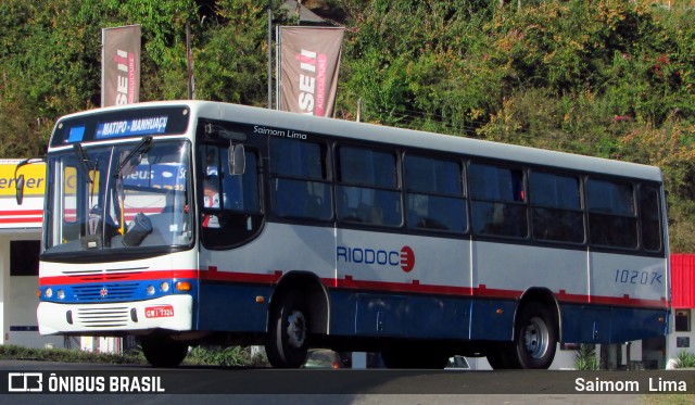 Viação Riodoce 10207 na cidade de Manhuaçu, Minas Gerais, Brasil, por Saimom  Lima. ID da foto: 6012533.