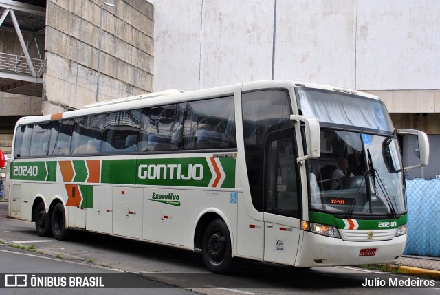 Empresa Gontijo de Transportes 20240 na cidade de Campinas, São Paulo, Brasil, por Julio Medeiros. ID da foto: 6013024.