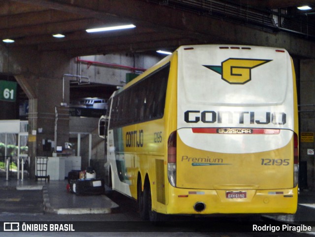 Empresa Gontijo de Transportes 12195 na cidade de São Paulo, São Paulo, Brasil, por Rodrigo Piragibe. Número da foto: #6013189.