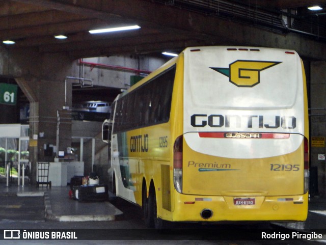 Empresa Gontijo de Transportes 12195 na cidade de São Paulo, São Paulo, Brasil, por Rodrigo Piragibe. ID da foto: 6013189.