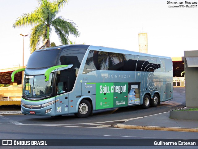 Viação Garcia 8501 na cidade de Londrina, Paraná, Brasil, por Guilherme Estevan. Número da foto: #6013893.