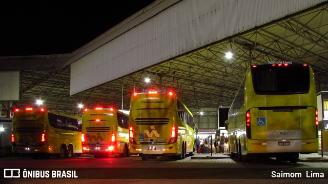 Viação Itapemirim 9521 na cidade de Vitória, Espírito Santo, Brasil, por Saimom  Lima. ID da foto: 6014150.