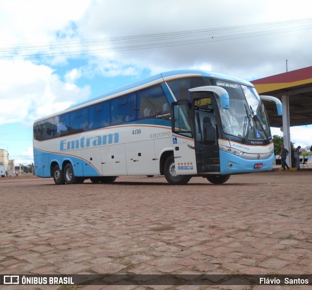 Emtram 4150 na cidade de Barra da Estiva, Bahia, Brasil, por Flávio  Santos. Número da foto: #6013705.