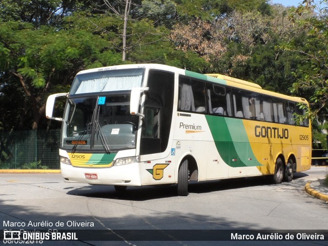 Empresa Gontijo de Transportes 12905 na cidade de São Paulo, São Paulo, Brasil, por Marco Aurélio de Oliveira. Número da foto: #6013442.