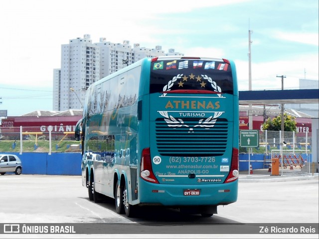 Athenas Turismo 3030 na cidade de Goiânia, Goiás, Brasil, por Zé Ricardo Reis. ID da foto: 6015631.