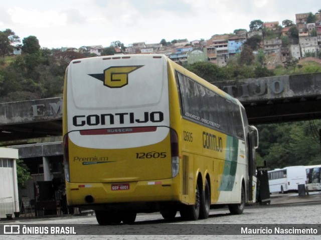 Empresa Gontijo de Transportes 12605 na cidade de Belo Horizonte, Minas Gerais, Brasil, por Maurício Nascimento. ID da foto: 6016277.