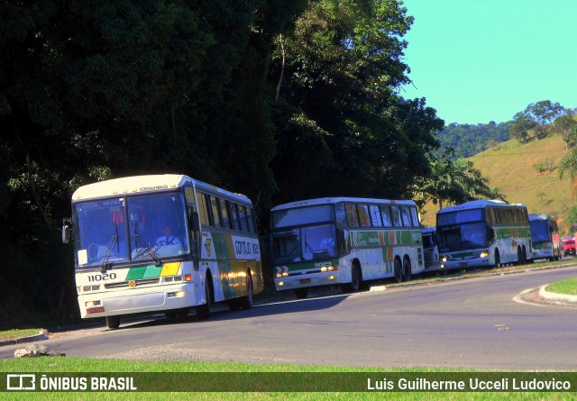 Empresa Gontijo de Transportes 11020 na cidade de Viana, Espírito Santo, Brasil, por Luis Guilherme Ucceli Ludovico. ID da foto: 6014815.