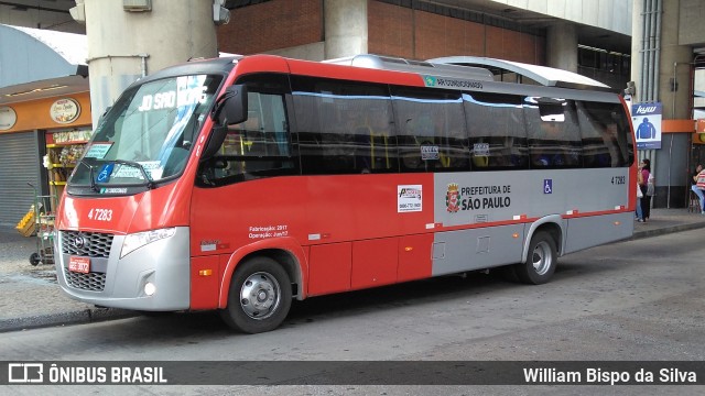 Pêssego Transportes 4 7283 na cidade de São Paulo, São Paulo, Brasil, por William Bispo da Silva. ID da foto: 6015075.