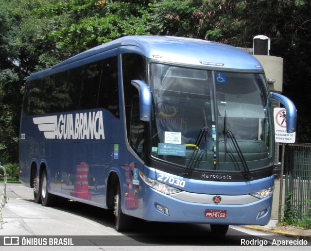 Viação Águia Branca 27030 na cidade de São Paulo, São Paulo, Brasil, por Rodrigo  Aparecido. Número da foto: #6015925.