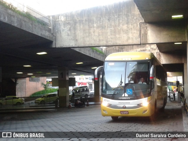 Viação Itapemirim 60741 na cidade de Belo Horizonte, Minas Gerais, Brasil, por Daniel Saraiva Cordeiro. ID da foto: 6015516.