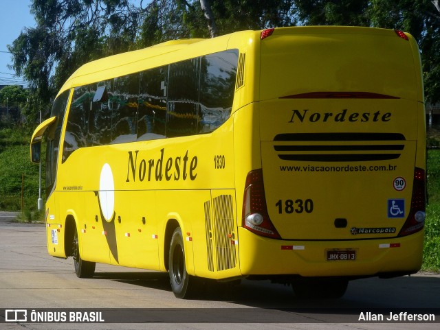 Viação Nordeste 1830 na cidade de Natal, Rio Grande do Norte, Brasil, por Allan Jefferson. Número da foto: #6016389.