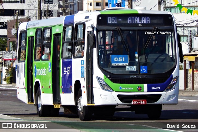 Viação Modelo 9421 na cidade de Brasil, por David  Souza. ID da foto: 6016418.