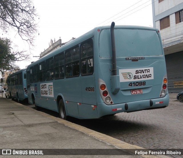 Empresa de Transportes Santa Silvana 41098 na cidade de Brasil, por Felipe Ferreira Ribeiro. ID da foto: 6016174.