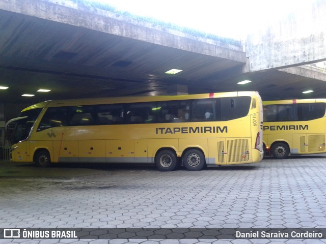 Viação Itapemirim 60715 na cidade de Belo Horizonte, Minas Gerais, Brasil, por Daniel Saraiva Cordeiro. Número da foto: #6015525.