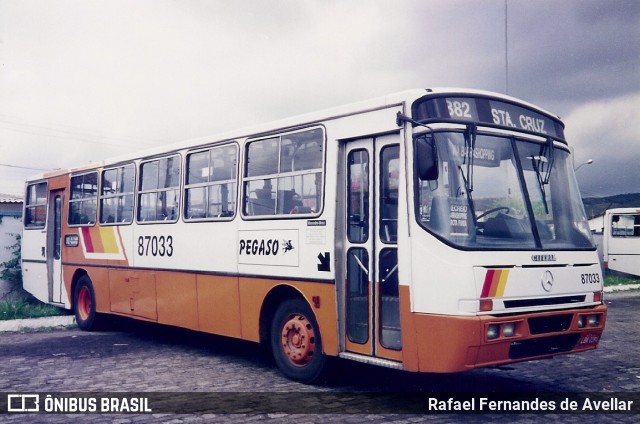 Expresso Pégaso 87033 na cidade de Rio de Janeiro, Rio de Janeiro, Brasil, por Rafael Fernandes de Avellar. ID da foto: 6017448.