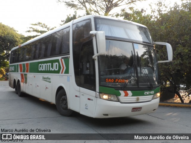 Empresa Gontijo de Transportes 21240 na cidade de São Paulo, São Paulo, Brasil, por Marco Aurélio de Oliveira. ID da foto: 6017121.