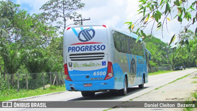 Auto Viação Progresso 6500 na cidade de Recife, Pernambuco, Brasil, por Daniel Cleiton  Bezerra. Número da foto: #6017367.