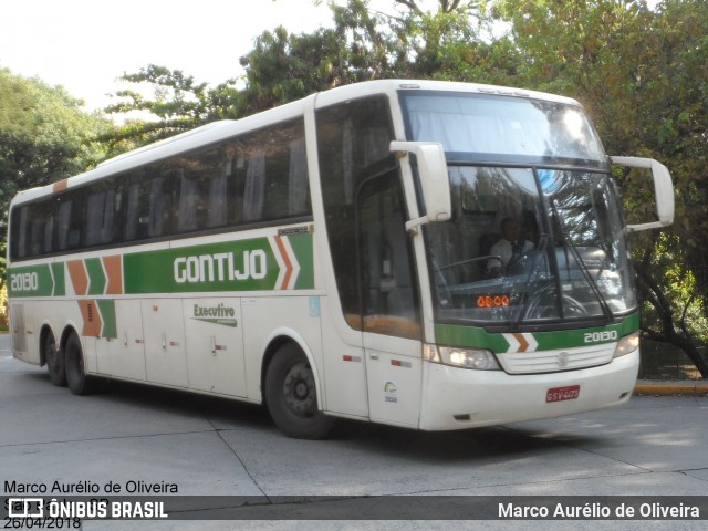 Empresa Gontijo de Transportes 20130 na cidade de São Paulo, São Paulo, Brasil, por Marco Aurélio de Oliveira. ID da foto: 6017113.