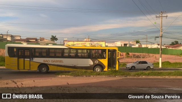 Viação São Gabriel 1490 na cidade de São Mateus, Espírito Santo, Brasil, por Giovani de Souza Pereira. ID da foto: 6019720.