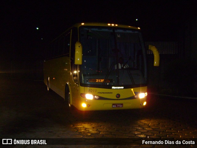 Viação Itapemirim 8211 na cidade de Vitória, Espírito Santo, Brasil, por Fernando Dias da Costa. Número da foto: #6018471.