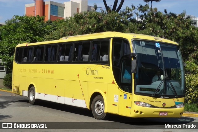 Viação Itapemirim 8515 na cidade de São Paulo, São Paulo, Brasil, por Marcus Prado. Número da foto: #6019103.