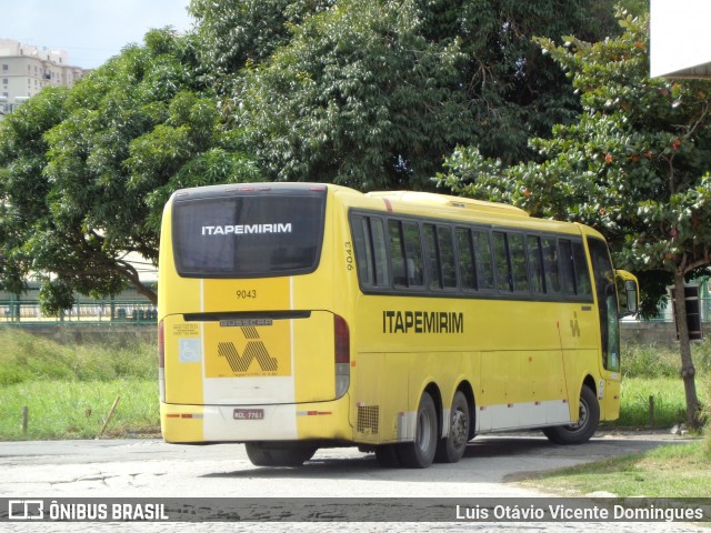 Viação Itapemirim 9043 na cidade de Campos dos Goytacazes, Rio de Janeiro, Brasil, por Luis Otávio Vicente Domingues. ID da foto: 6019881.