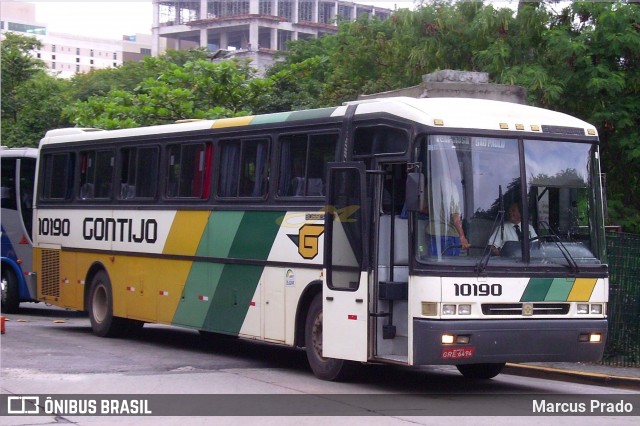 Empresa Gontijo de Transportes 10190 na cidade de São Paulo, São Paulo, Brasil, por Marcus Prado. ID da foto: 6019101.