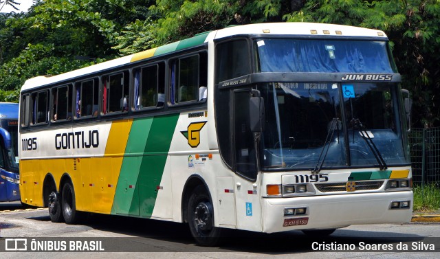 Empresa Gontijo de Transportes 11195 na cidade de São Paulo, São Paulo, Brasil, por Cristiano Soares da Silva. ID da foto: 6018735.