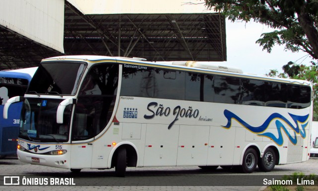 São João Turismo 515 na cidade de Vitória, Espírito Santo, Brasil, por Saimom  Lima. ID da foto: 6018881.