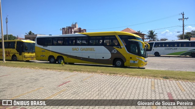 Viação São Gabriel 2960 na cidade de Conceição da Barra, Espírito Santo, Brasil, por Giovani de Souza Pereira. ID da foto: 6019712.