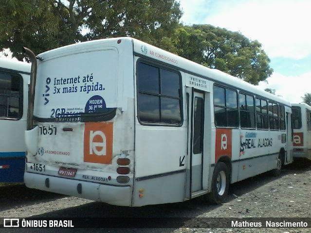 Real Alagoas de Viação 1651 na cidade de Brasil, por Matheus  Nascimento. ID da foto: 6018051.