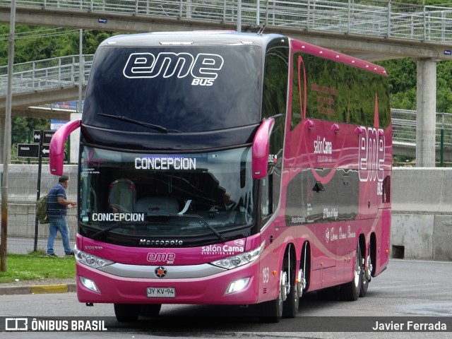 Pullman Eme Bus 193 na cidade de Brasil, por Javier Ferrada. Número da foto: #6018113.