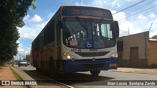 União Transportes 10238 na cidade de Várzea Grande, Mato Grosso, Brasil, por Gian Lucas  Santana Zardo. Número da foto: #6018864.