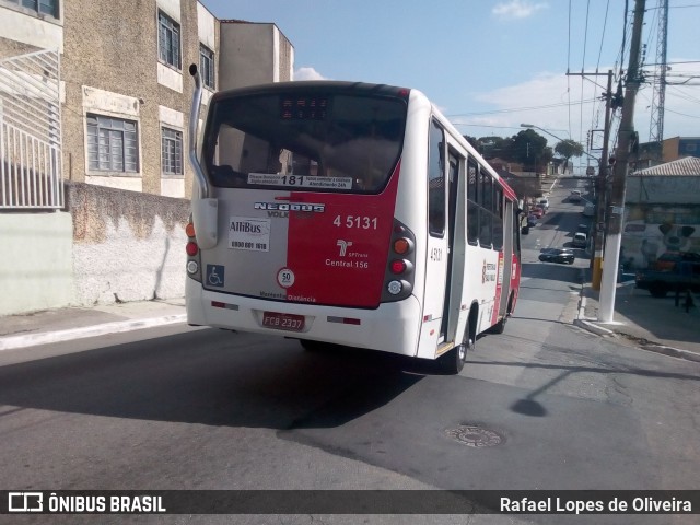 Allibus Transportes 4 5131 na cidade de São Paulo, São Paulo, Brasil, por Rafael Lopes de Oliveira. ID da foto: 6018425.