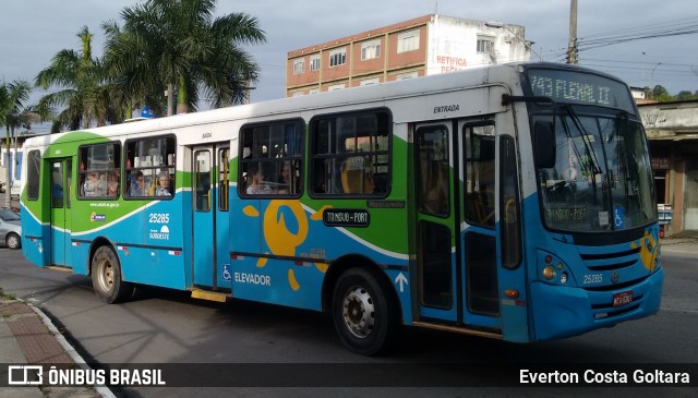 Viação Satélite 25285 na cidade de Vila Velha, Espírito Santo, Brasil, por Everton Costa Goltara. Número da foto: #6020214.
