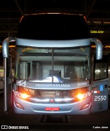 Transbrasiliana Transportes e Turismo 2550 na cidade de Goiânia, Goiás, Brasil, por Carlos Júnior. Número da foto: #:id.