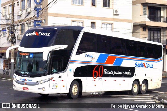 VUSC - Viação União Santa Cruz 2330 na cidade de Balneário Camboriú, Santa Catarina, Brasil, por Felipe Navas Geraldo Moura . Número da foto: #6021404.