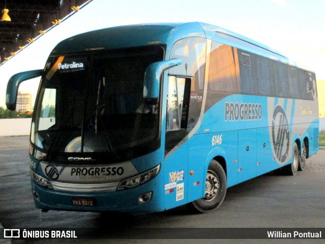Auto Viação Progresso 6146 na cidade de Petrolina, Pernambuco, Brasil, por Willian Pontual. Número da foto: #6021170.