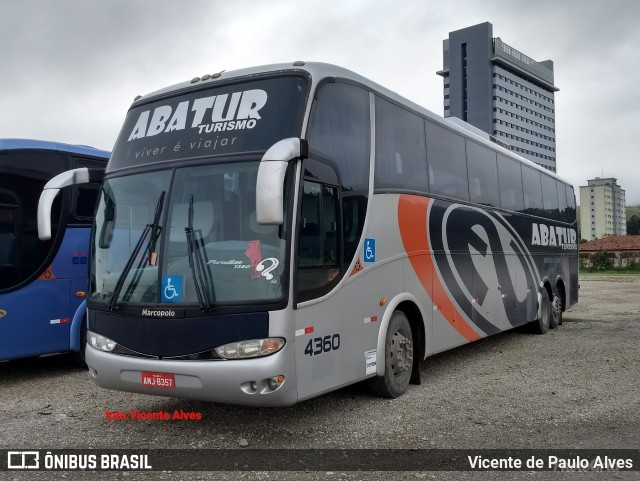Abatur 4360 na cidade de Aparecida, São Paulo, Brasil, por Vicente de Paulo Alves. Número da foto: #6020673.