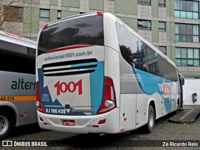 Auto Viação 1001 RJ 108.432 na cidade de Petrópolis, Rio de Janeiro, Brasil, por Zé Ricardo Reis. ID da foto: 6021291.