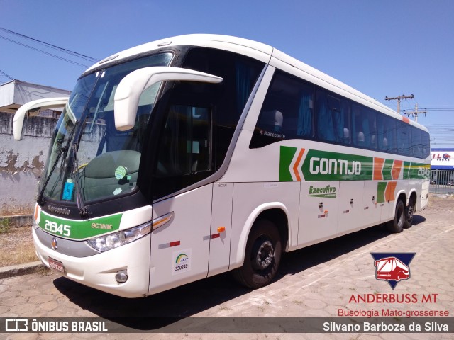 Empresa Gontijo de Transportes 21345 na cidade de Cuiabá, Mato Grosso, Brasil, por Silvano Barboza da Silva. Número da foto: #6022613.