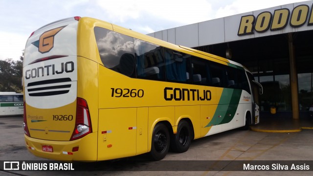 Empresa Gontijo de Transportes 19260 na cidade de Perdões, Minas Gerais, Brasil, por Marcos Silva Assis. Número da foto: #6023416.