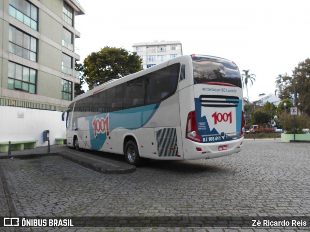 Auto Viação 1001 RJ 108.611 na cidade de Petrópolis, Rio de Janeiro, Brasil, por Zé Ricardo Reis. Número da foto: #6022980.