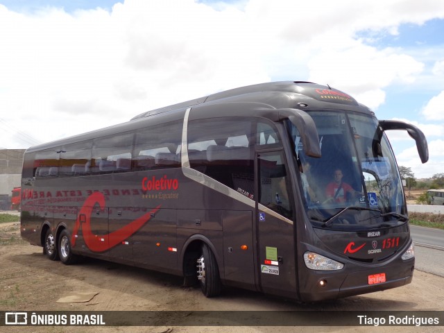 Coletivo Transportes 1511 na cidade de Caruaru, Pernambuco, Brasil, por Tiago Rodrigues. Número da foto: #6021936.