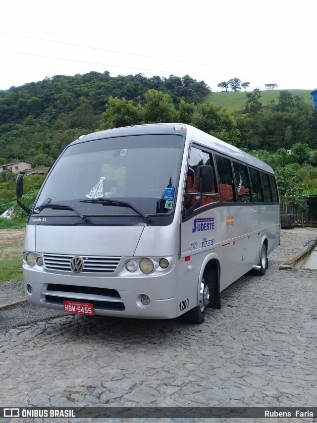 Sudeste Transporte e Turismo 5455 na cidade de Conselheiro Lafaiete, Minas Gerais, Brasil, por Rubens  Faria. Número da foto: #6022688.