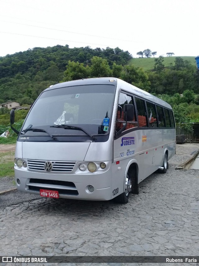 Sudeste Transporte e Turismo 5455 na cidade de Conselheiro Lafaiete, Minas Gerais, Brasil, por Rubens  Faria. ID da foto: 6022688.